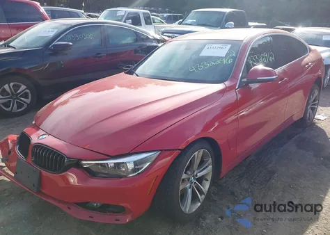 2019 BMW 430I Gran Coupe xDrive from USA, damaged, VIN WBA4J3C59KBL09817